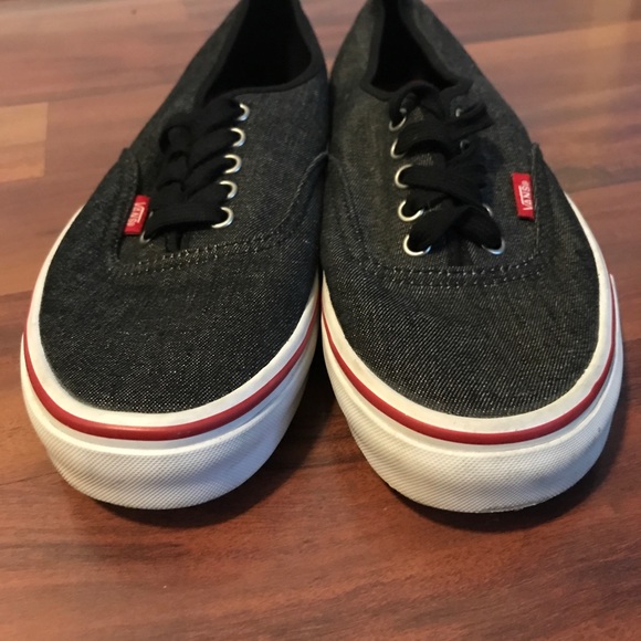 blue jean vans shoes
